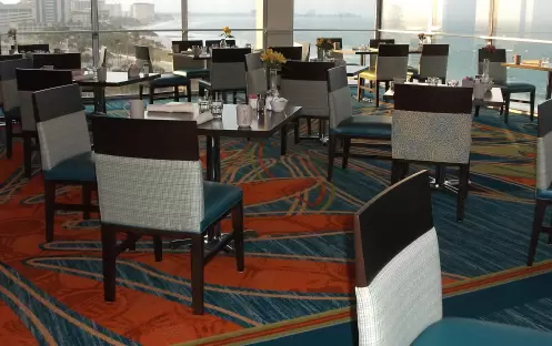 Holiday Inn Sarotosa - Sanddollar restaurant interior Holiday Inn Sarotosa - Sanddollar restaurant interior
